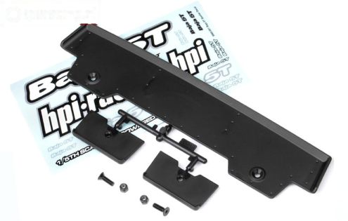 HPI85249 5T-1 Achterspoiler Zwart, set