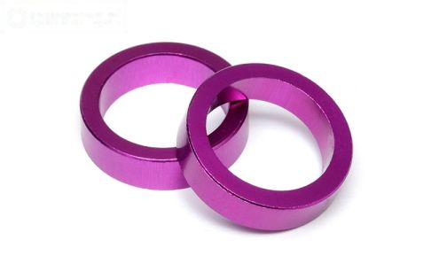 HPI86616 Tandwiel afstand ring Paars, 2 st.