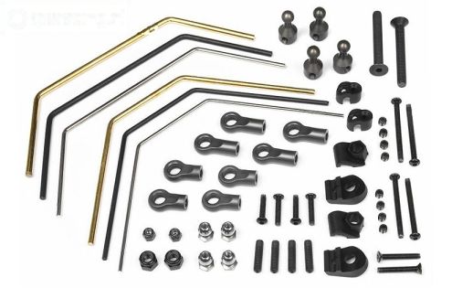 HPI86618 Stabilisator voor/achter, Set