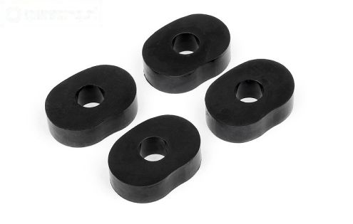 HPI86666 Tandwiel demping rubber, 4 st.