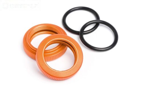 HPI87492 Schokdemper instelring Oranje Ø20 mm, 2 st.