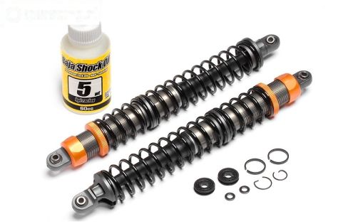 HPI87562 Schokdemper achter VVC/HD, Oranje, 2 st.