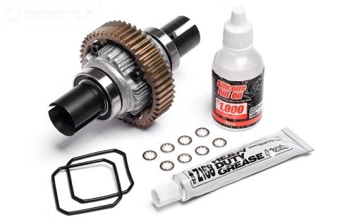 HPI87568 Aluminium Differentieel compleet, Set