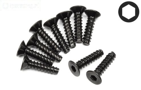 HPI94305 Inbus parker verzonken Ø3-L12 mm, 10 St.