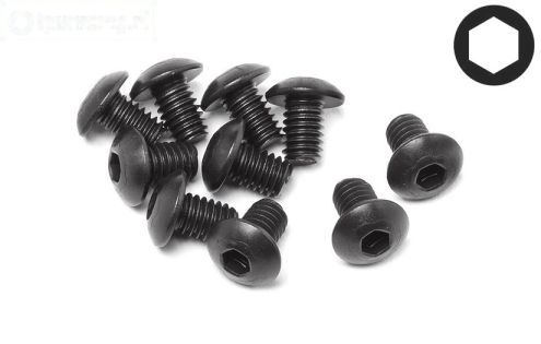 HPI94552 Inbus bolkop M4-L6 mm, 10 St.