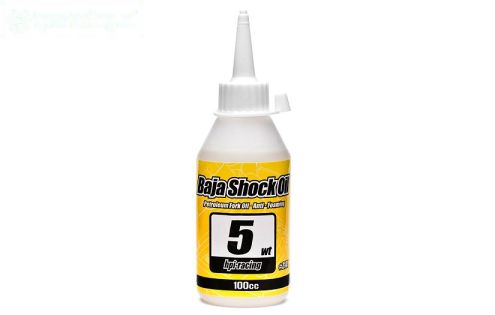HPIZ141 Schokdemper olie 5WT Geel, 100 cc, 1 st.