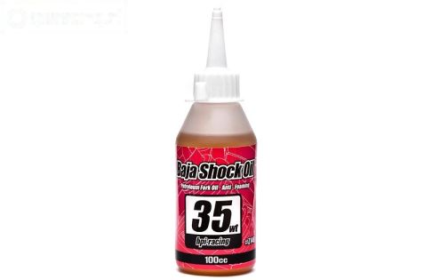 HPIZ146 Schokdemper olie 35WT Rood, 100 cc, 1 st.