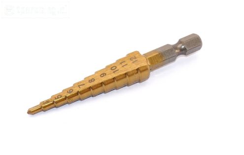 TPS0412/01 Stappenboor HSS-Titanium 3-12 mm, 1 st.