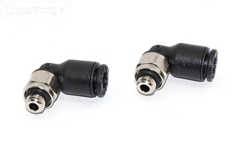 TPS0948/52 Hydraulische aansluiting 90° M5-Ø4 mm, 2 St.