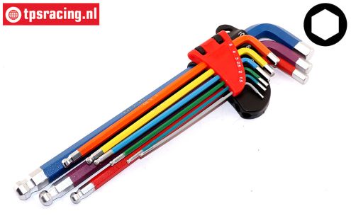 TPS2020/10 Inbus Sleutel set 1,5~10 mm, 9 st.