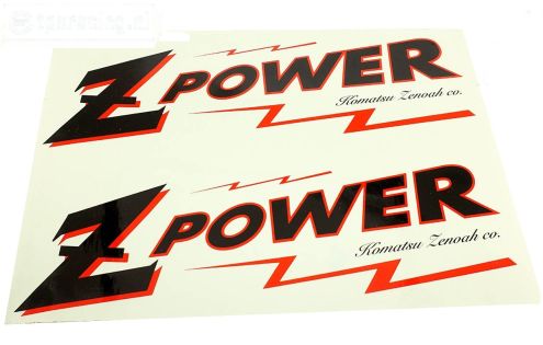 TPSKZ50 Stickers Komatsu Zenoah, 1 st