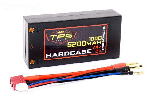 TPS5200HC LiPo accu Hardcase 5200 mAh 7,4 Volt-100C, 1 st.