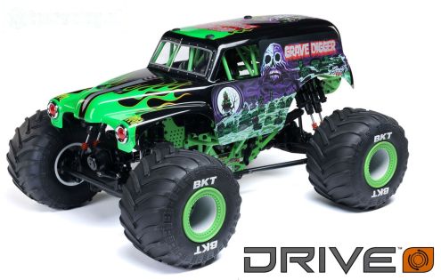 LOS04028T1 LOSI LMT 2.0 Grave Digger Monster Truck RTR
