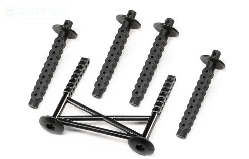 LOS241050 Kap Steunen achter LMT Zwart, set