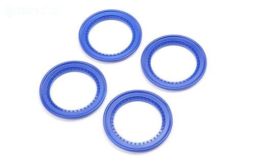 LOS-1821 LOSI LMT 2.0 Monster Truck Beadlock blauw, 4 st.