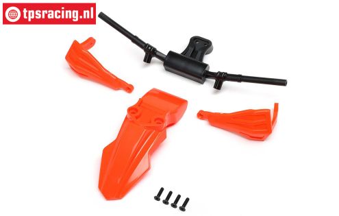LOS-2297 Promoto-SM spatbord/stuur oranje, set