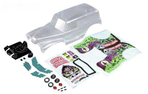 LOS240014 LMT Grave Digger kap transparant, set