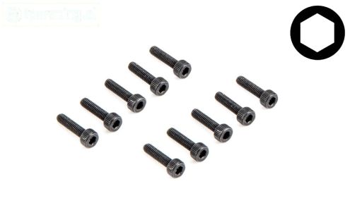 LOS235002 Inbus normale kop M2,5-L10 mm, 10 St.