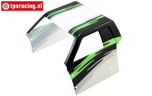 LOS250025 Kap Cabine Zwart SBR, 1 st.