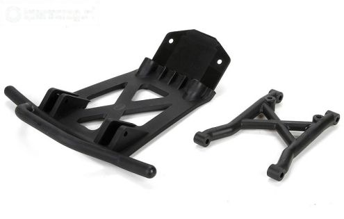 LOS251039 LOSI MTXL Voorbumper-skid plaat, Set