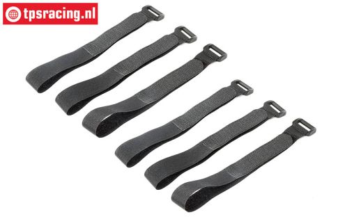 LOS251048 LOSI DBXL-E Accu klittenband, 6 st,