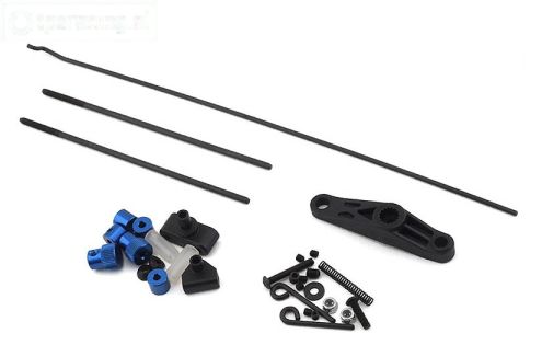 LOS251076 Gas-Rem stangen LOSI 5T 2.0, Set
