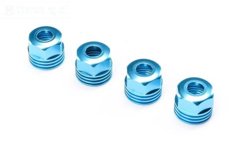 LOS253032 Alu-Schokdemper dop blauw SBR-2.0-SRR, 4 st.