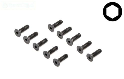 LOS255019 Inbus verzonken kop M4-L14 mm, 10 st.