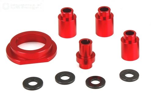 LOS256002 LOSI DBXL-MTXL Motor Afstand rood, set