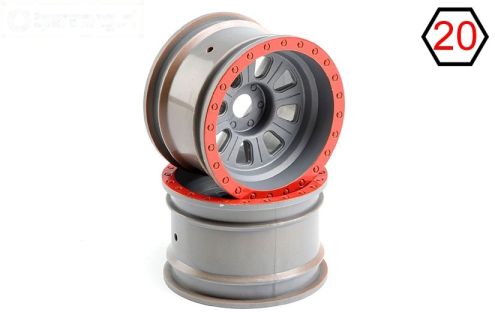 LOS45027 Velgen zilver Ø80-B50 mm, 2 st.