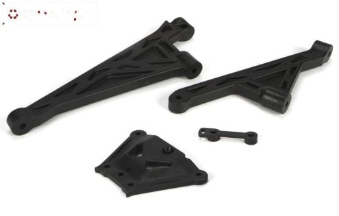 LOSB2558 Chassis steun/plaat LOSI 5T-BWS, set