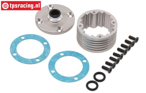LOS-3732 LOSI 5IVE-T Aluminium Differentieel huis, set