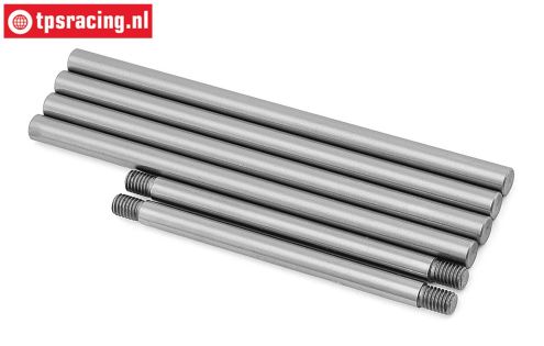 LOS-3626 LOSI 5IVE-T Draag arm pennen, 6 st.