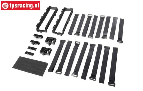 LOS-3706 LOSI 5IVE-TE 3.0 Accu bak & Straps, Set
