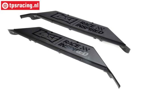 LOS-3648 LOSI 5IVE-T 3.0 Chassis zij bescherming, 2 st.