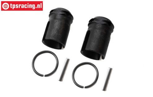 LOS-3672 LOSI 5IVE-2.0/3.0 Aandrijf Koppelstuk, Set