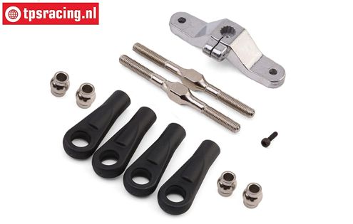 LOS-3702 LOSI 5IVE-T 3.0 Servo-Saver stuurstang, set
