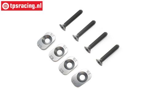 LOS-3707 LOSI 5IVE-TE 3.0 Motor plaatjes 15,5/18,5~67T, set
