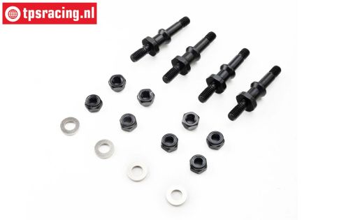 LOS-3670 LOSI 5IVE-T 3.0 Schokdemper bevestiging, set