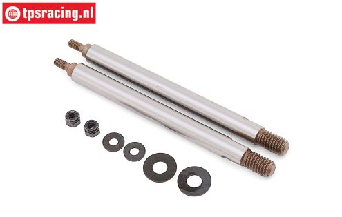 LOS-3627 LOSI 5IVE-T 3.0 Schokd. stang voor L88 mm, 2 st.