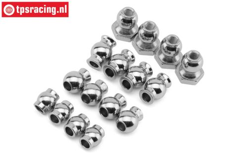 LOS-3646 LOSI 5IVE-T Stalen gewricht kogels, set