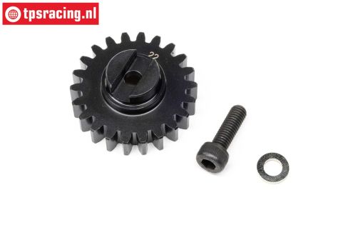 LOS-4144 LOSI 5IVE-T Stalen tandwiel 22T-M1,5, 1 st.