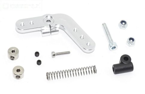 TPS0029/01 Aluminium servo hevel 15T zilver DBXL-MTXL, Set