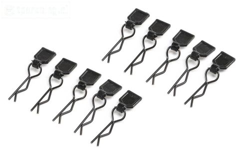 LOS246003 kap clips klein zwart LMT Truck, 10 st.