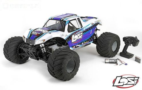 LOS05009T2, LOSI 1/5 MONSTER TRUCK XL 4WD RTR WIT