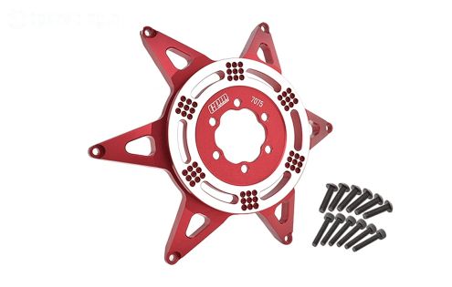 MX0606R-R PROMOTO Alu-Velg ster achter Rood, 1 st.