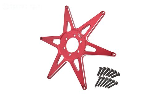 MX0606F-R PROMOTO Alu-Velg ster voor Rood, 1 st.