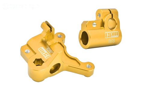 MX056-GD PROMOTO Alu-voor as houder Goud, Set