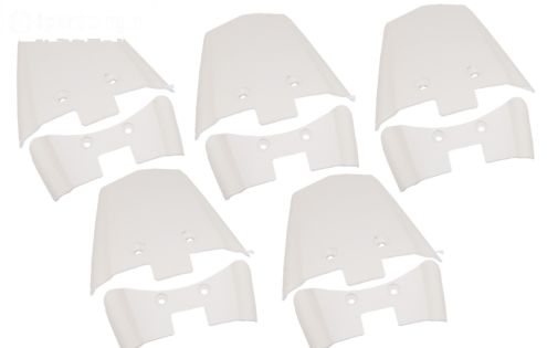 LOS-3268 PROMOTO Spatbord achter wit, Set