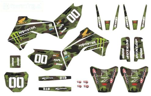 CS0980/44 PROMOTO stickers Monster Camo, set